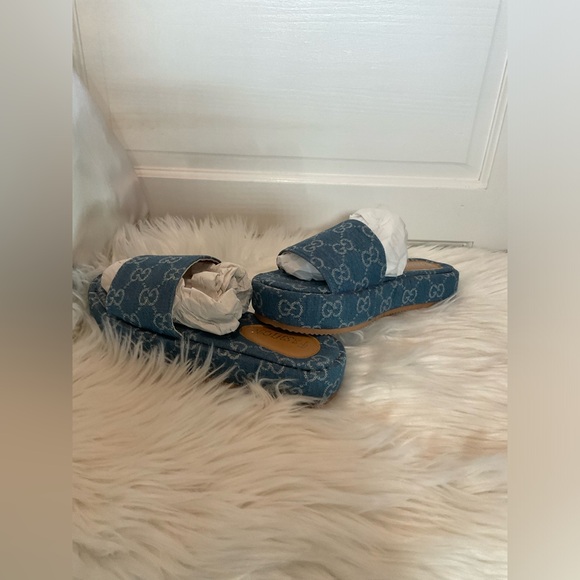 DENIM SANDALS - Picture 3 of 11